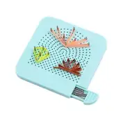 DIY Paper Art Kit Easy Quilling Winder Grid Board Blue The Quilting
