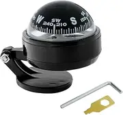 Dashboard Compass for Car - Dashboard Mounting Compass Adhesive Compass Ball | Adhesive Dash Compass Ball for Clear Scale Tool for Truck Caravan