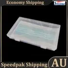 Portable Mask Storage Box Clear Dust Moisture Proof Face Mask Container AU