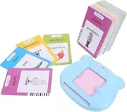 HONMEET 1 Set Educational Speech for Interactive Flash Cards Learning Machine with Cards for English Spanish Vocabulary Development Early Learning Fun