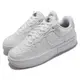 Nike 耐吉 休閒鞋 Air Force 1 Fontanka 女鞋 React緩震 皮革拼接 穿搭 反光 白 DQ5021-100