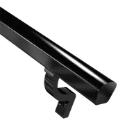 PEAK Aluminium Balustrade 1800mm Black Modular Handrail Kit