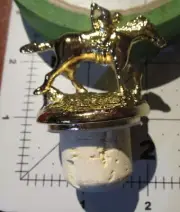 BLANTONS GOLD Bourbon O STOPPER whiskey bottle jockey buffalo trace empty a