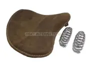 Solo Rider Front Seat Rusty Brown Pure Leather Fit For Royal Enfield Classic (for: Royal Enfield)
