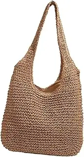 [Generic] Handwoven Beach Tote Bag with Unique Design for Women on The Go