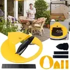 1X Mouse Trap Flip N Slide Bucket Lid Reusable Rat Catcher Killer with Ladder
