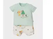 Peter Alexander Baby Winnie The Pooh Set - Xmas Design Choice of Sizes BNWT