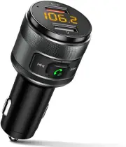 IMDEN Bluetooth 5.0 FM Car Transmitter 3.0 Wireless Bluetooth with USB Port