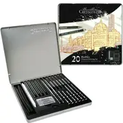 Cretacolor Flinders Street Black Box Sketching Set
