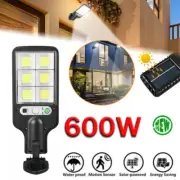 Solar Powered LED Wall Light Motion Sensor Outdoor Garden Security Street Lamp