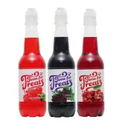 3-Pack Grape, Cherry, Red Raspberry Syrup for Snow Cones, Homemade Sodas, Coc...