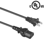 UL AC Power Cord for Klipsch RW-8 RW-12d Powered Subwoofer Mains Cable Lead