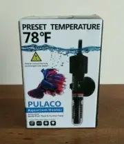 PULACO PL-168 Small Aquarium Heater - Betta Fish & Turtle Tank