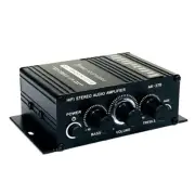 AK270 400W DC12V HiFi Power Amplifier Car Stereo Music Receiver FM RadKN