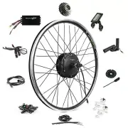 eBikeling Waterproof 36V 750W 26" 700C Geared Rear Front eBike Conversion Kit
