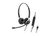 EPOS | Sennheiser SC660 Wired binaural USB headset with Active Noise Cancellation and proximity sensor. Skype for Business certified and UC optimized