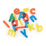 Aptitude Translucent Lowercase Letters, 76 Piece