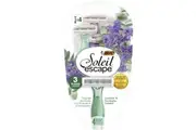 Bic Soleil Escape 3 Blade Razors 4 Pack