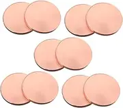 ULDIGI Engraving Blanks 10pcs Metal Challenge Coins DIY Lucky Coins for Jewelry Craft Decorations