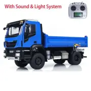 I6S 1/14 4*4 Metal RC Hydraulic Dump Truck Radio Control Tipper Car Vehicle Toys