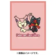 Pokemon Litten & Skitty Sleeves 64 Japanese Deck Shield | US Seller