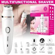 Women 7in1 Face Pluxy Hair Remover Epil Pro 3.0 Epilator Body Trimmer Clipper UK