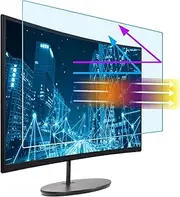 22" Eyes Protection Anti Blue Light Anti Glare Screen Protector fit 22 Inches 16:10 Widescreen Desktop Monitor Screen (18.7"x11.7"). Reduces Digital Eye Strain Help You Sleep Better