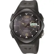 Casio Men's Watch Alarm Black Dial Rubber Strap Analog-Digital Date MDA-S11H-1B2