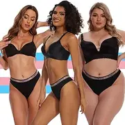 [tcomfifits] Thong Tucking Gaff Panties for Transgender Women-3 Pack