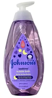 Johnson's Bedtime Purple Bubble Bath Routine Proven To Help Sleep 27.1 oz