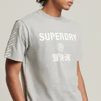 在飛比找Yahoo奇摩購物中心優惠-SUPERDRY 男裝 短袖T恤 CODE CORE SPO