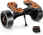 VEVOR Kayak and Canoe Trolley Cart with 10'' Solid Tires，320lbs Load Capacity with Adjustable Brackets and Straps，All-Terrain Durable kayak dolly cart