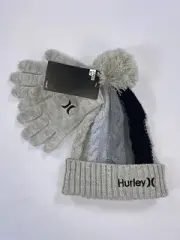 Boy's Youth Hurley Beanie and Glove 2 Piece Set