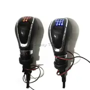LED Manual 5 6 Speed Car Gear Shift Knob Handle Head Lever for Vauxhall Buick Opel Astra Insignia for Chevrolet Captiva 2012 Red light 5 gear