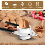 Nut Crackers Stainless Steel Walnut Cracker Tool with Non-slip Handle xiaYh