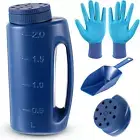 Grass Hand Seed Spreader Lawn and Garden for Fertilizer Ice Salt Tool for Melt