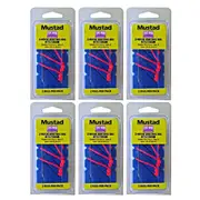 6x 2PK Mustad Fine Worm 2 Hook Whiting Fishing Rig - Size 2