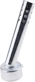 Universal Adjustable Muffler Silencer 80mm Long Motorcycle Angled Exhaust Insert Baffle To Fit 47-49mm Pipes