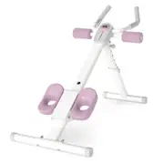 Costway Adjustable Abdominal Trainer AB Fitness White