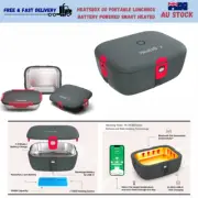 HEATSBOX GO Battery Powered Portable Smart Heated Lunchbox App-Controlled