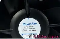 在飛比找露天拍賣優惠-現貨原裝進口 ROYAL FAN type t756d 22