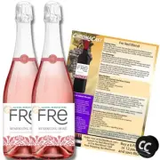 Sutter Home Fre Sparkling Rosé Non-Alcoholic Wine, Experience Bundle, 2-PACK