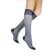 Rejuva® Herringbone Knee High 15-20 mmHg Compression Socks