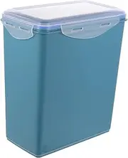 Kisangel 1Pc Large Pet Food Storage Bin Multi Functional Sealed Food Container for Dogs Cats Moisture Grain Bucket Capacity More