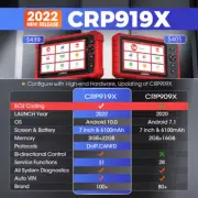 LAUNCH X431 CRP919X PROS ELITE Scanner All System Diagnostic Tool ECU Coding