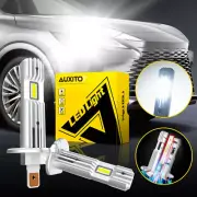 22000lm LED Headlights H1 High Low Beam Bulb Conversion Kit Super Bright White (for: Smart)