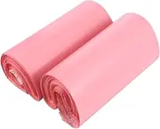 DOITOOL 200pcs Pink Courier Bag Shipping Tear Proof Mailers Cute Bubble Mailers Sealable Envelopes Cellophane Poly Bubble Mailers Packaging for Small Business Freezable Boxes New Material