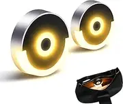 Purse Light, Women Handbag LED Light, Rechargeable Original Bag Illuminator, Nurse Badge Clip Light, Compact and Convenient, Hook Design, Non-Waterproof Home Ambient Light(2PCS)