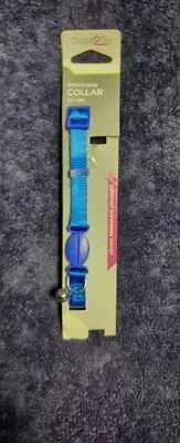 Good2Go Breakaway Collar for Cats with Bell 3/8" wide webbing, adjusts to 8-12"