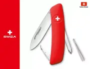 Swiza Swiss Army Knife 95mm D02 Red 440 Stainless 6 Function Tools